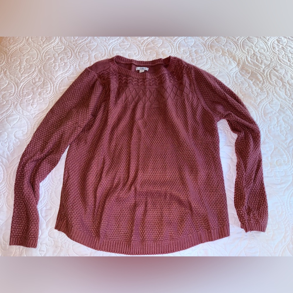 Brand new never worn detailed light weight sweater.